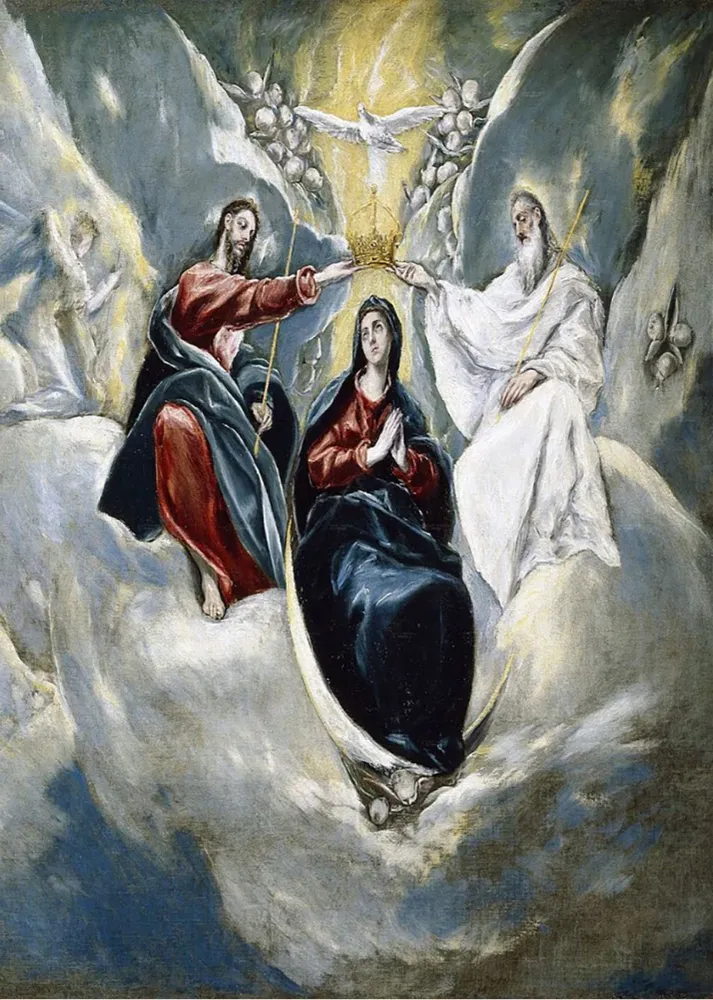 La coronación de la Virgen (El Greco) Fine Artic
