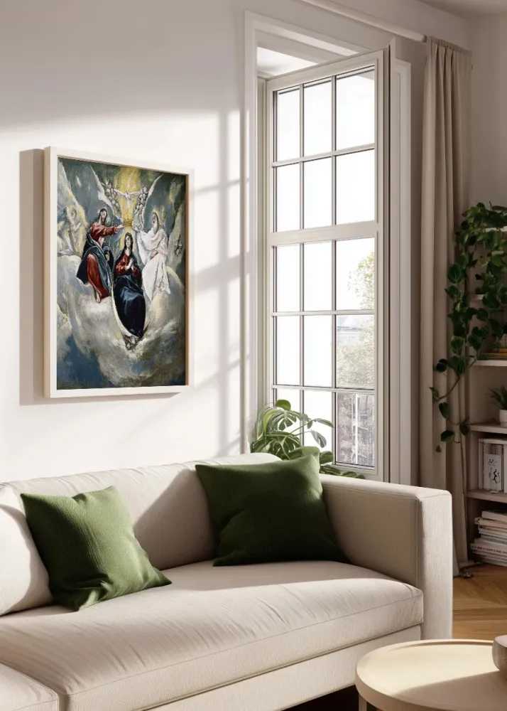 La coronación de la Virgen (El Greco) Fine Artic