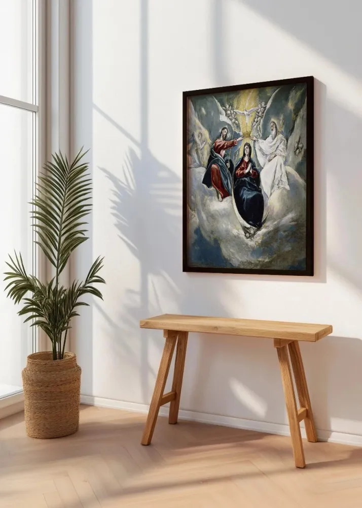 La coronación de la Virgen (El Greco) Fine Artic