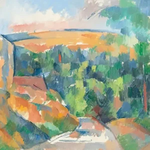 Curva en el camino (Cezanne) Fine Artic