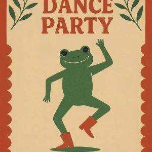 Dance party rana Fine Artic