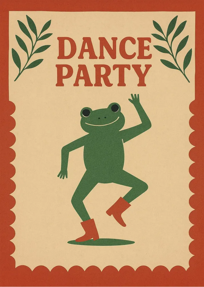 Dance party rana Fine Artic