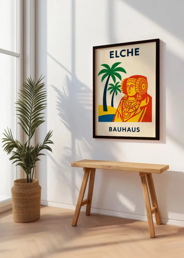 Elche Poster Bauhaus Fine Artic