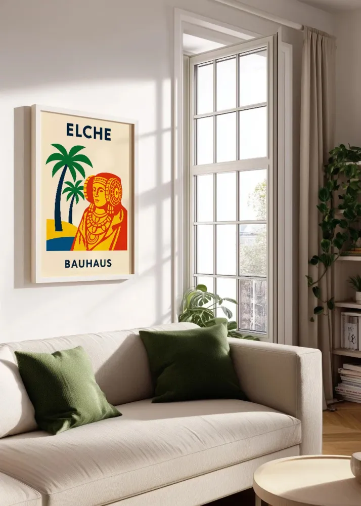 Elche Poster Bauhaus Fine Artic