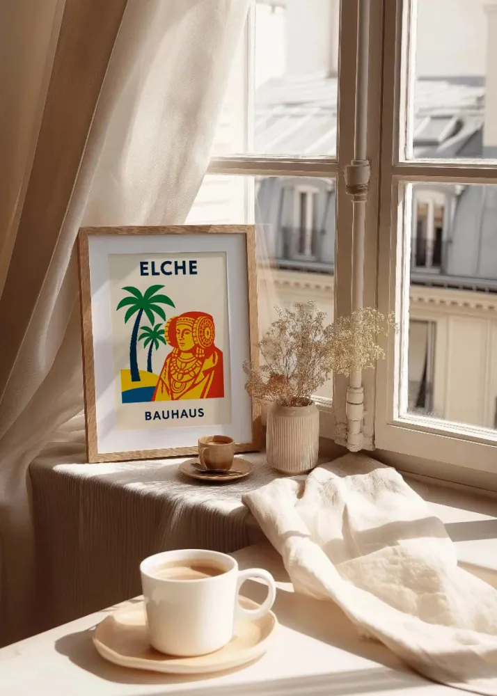 Elche Poster Bauhaus Fine Artic