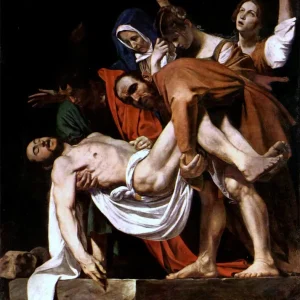El entierro de Cristo (Caravaggio) Fine Artic