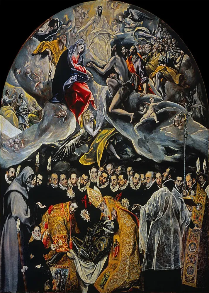 El entierro del Conde de Orgaz (El Greco) Fine Artic