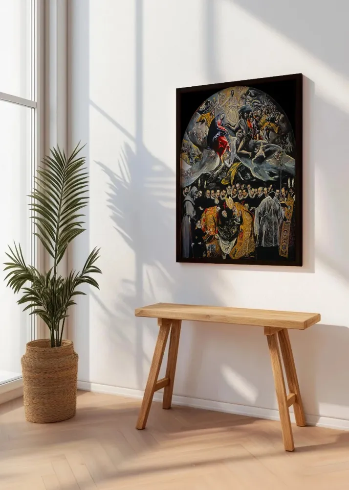 El entierro del Conde de Orgaz (El Greco) Fine Artic