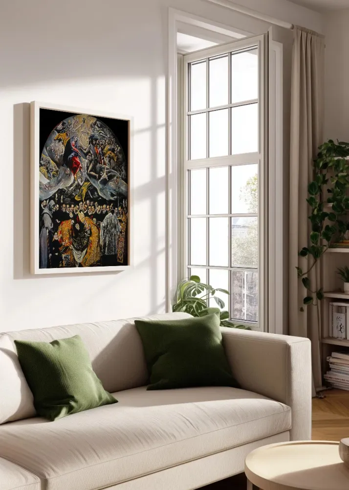 El entierro del Conde de Orgaz (El Greco) Fine Artic