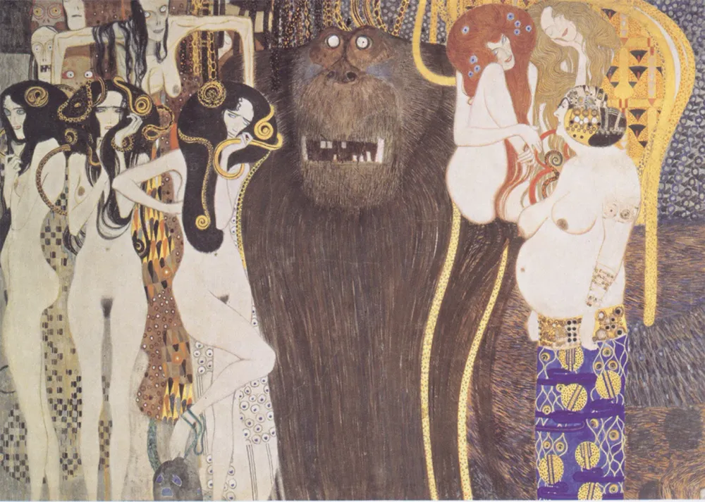 Friso de Beethoven (Gustav Klimt) Fine Artic