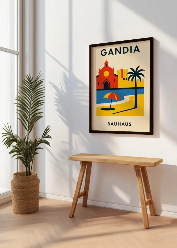 Gandí Poster Bauhaus Fine Artic
