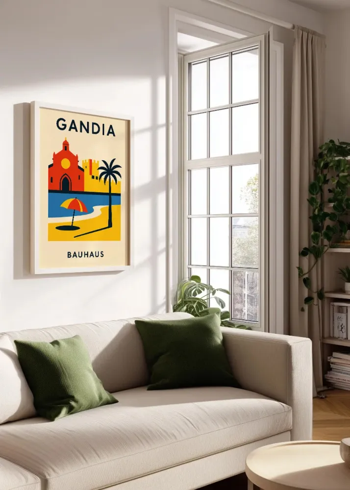 Gandí Poster Bauhaus Fine Artic