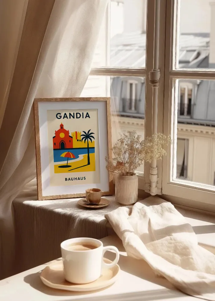Gandí Poster Bauhaus Fine Artic