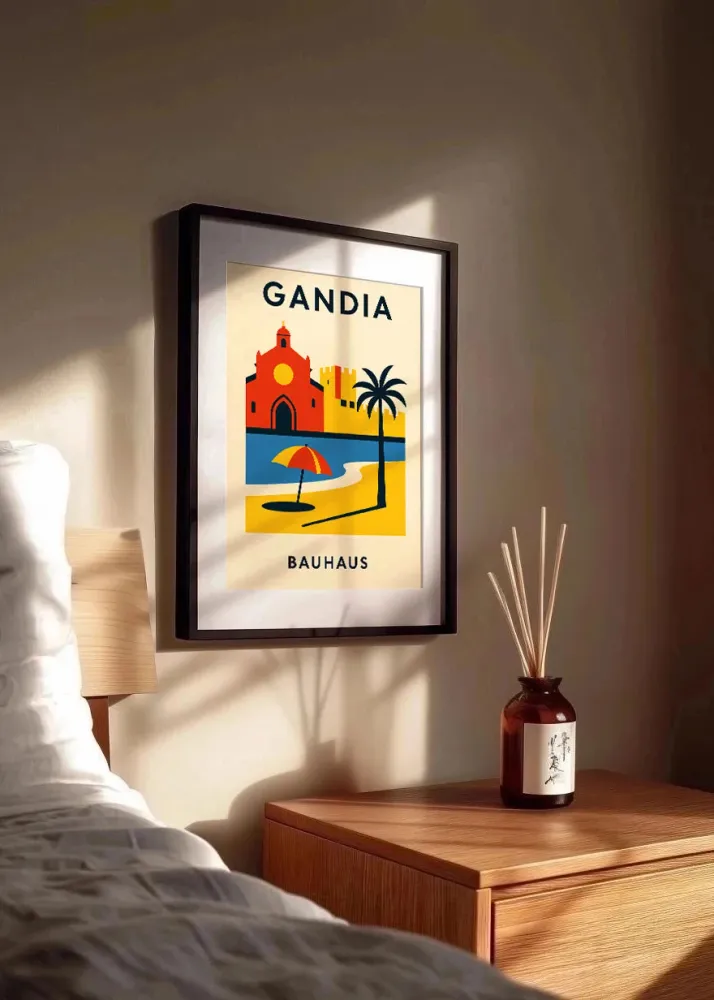 Gandí Poster Bauhaus Fine Artic
