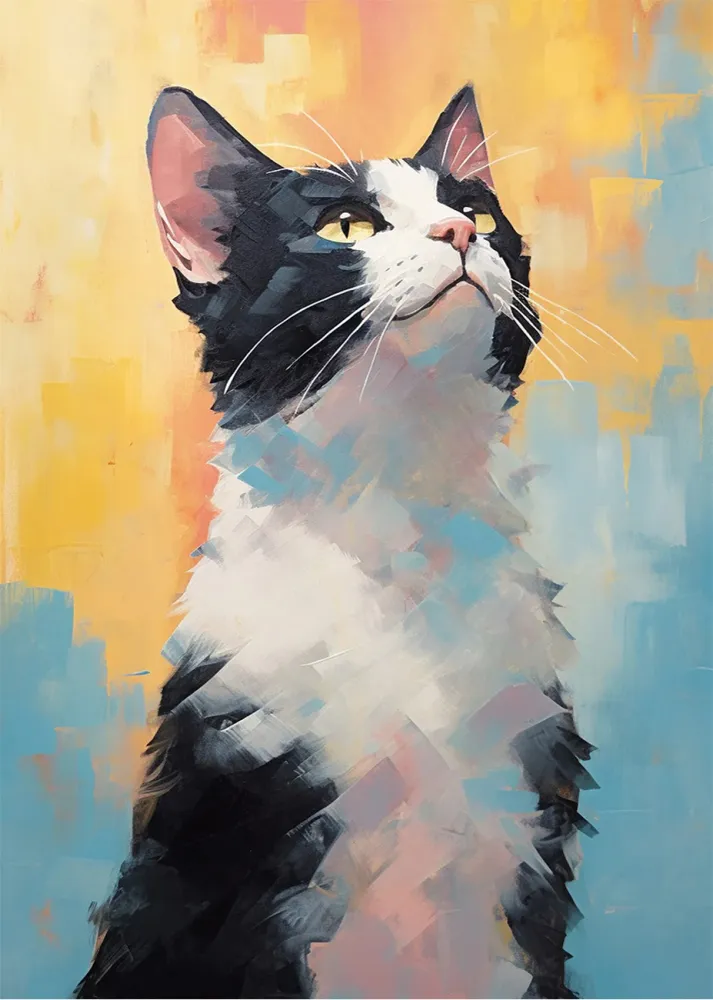 Gato moderno Fine Artic