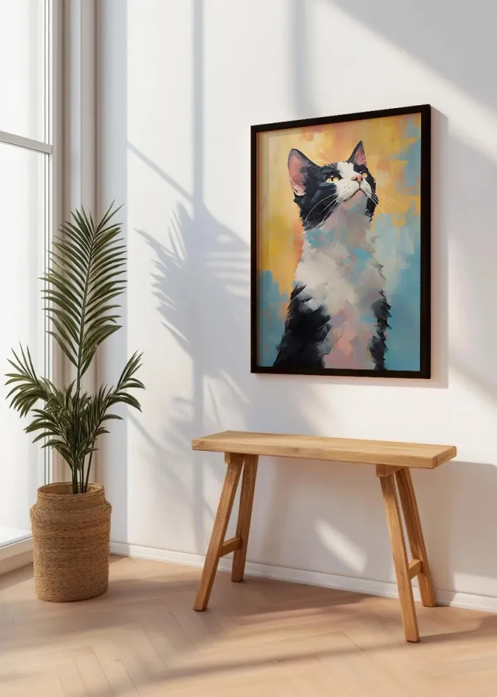 Gato moderno Fine Artic