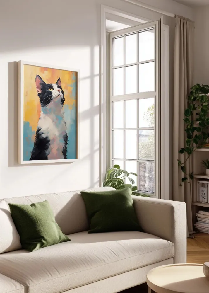 Gato moderno Fine Artic