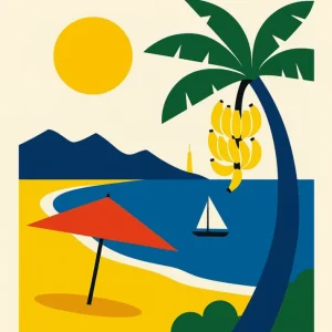 Gran Canaria Poster Bauhaus Fine Artic
