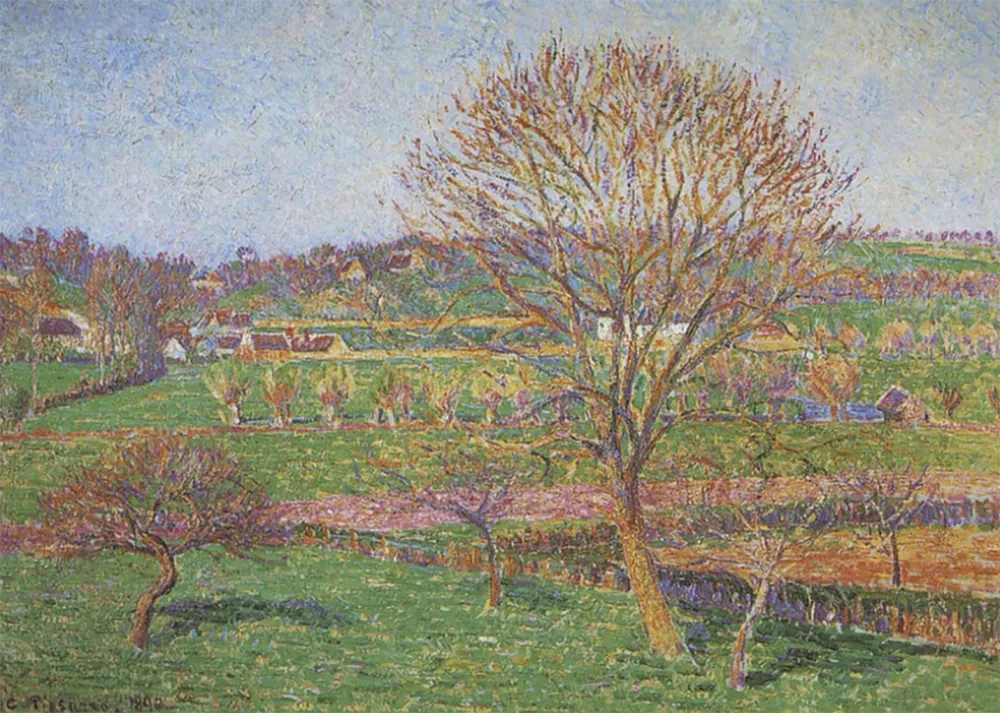 Gran Nogal en Eragny (Pissarro) Fine Artic