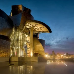 Guggenheim de noche Fine Artic