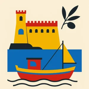 Heraklion Poster Bauhaus Fine Artic