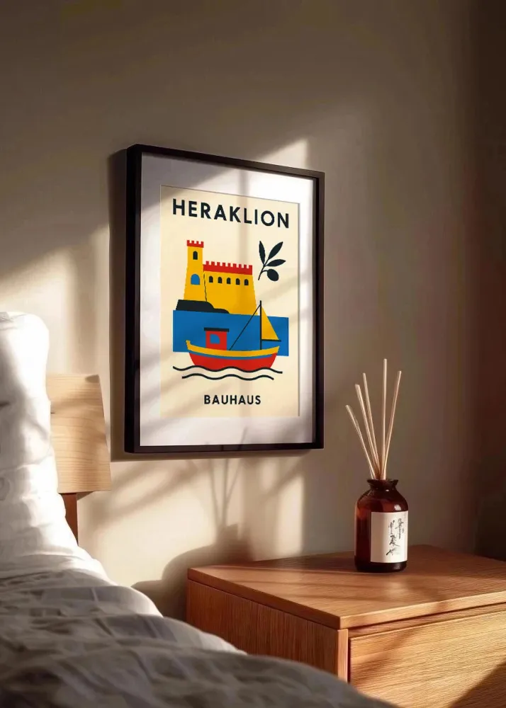 Heraklion Poster Bauhaus Fine Artic