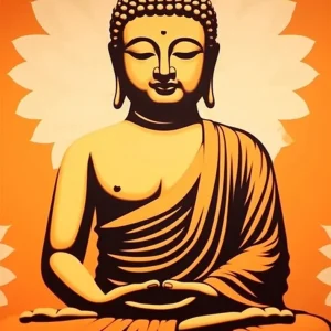 Hippie Buddha Fine Artic