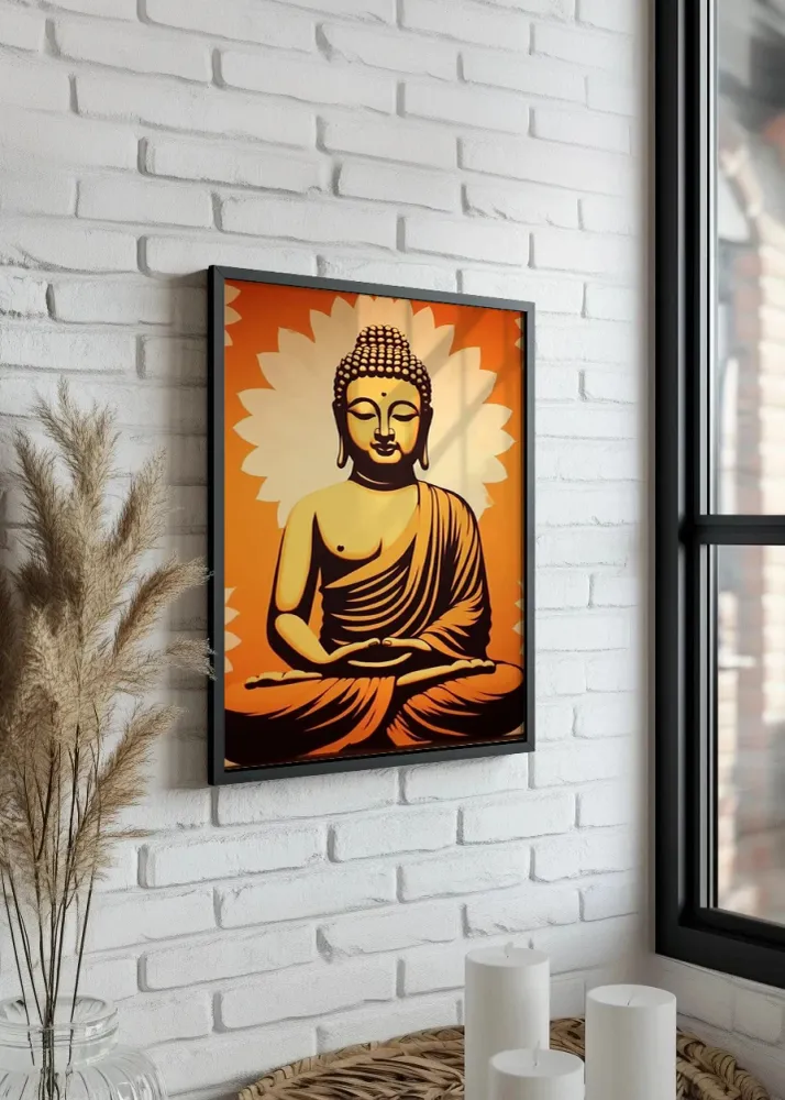 Hippie Buddha Fine Artic