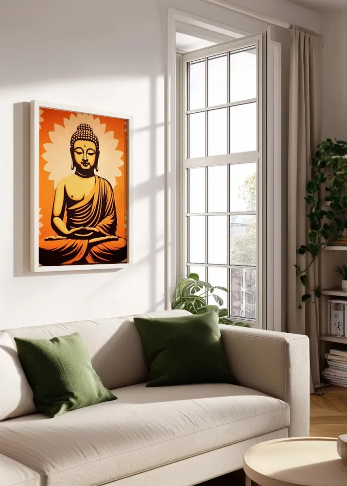 Hippie Buddha Fine Artic