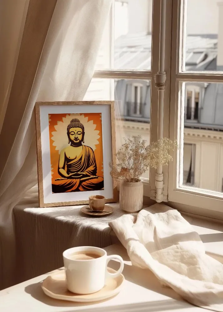 Hippie Buddha Fine Artic