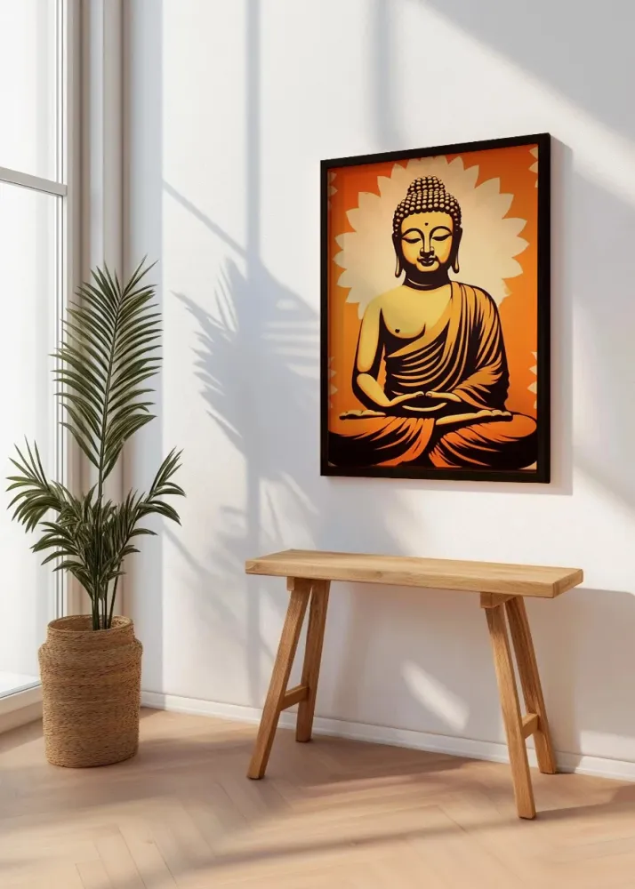 Hippie Buddha Fine Artic
