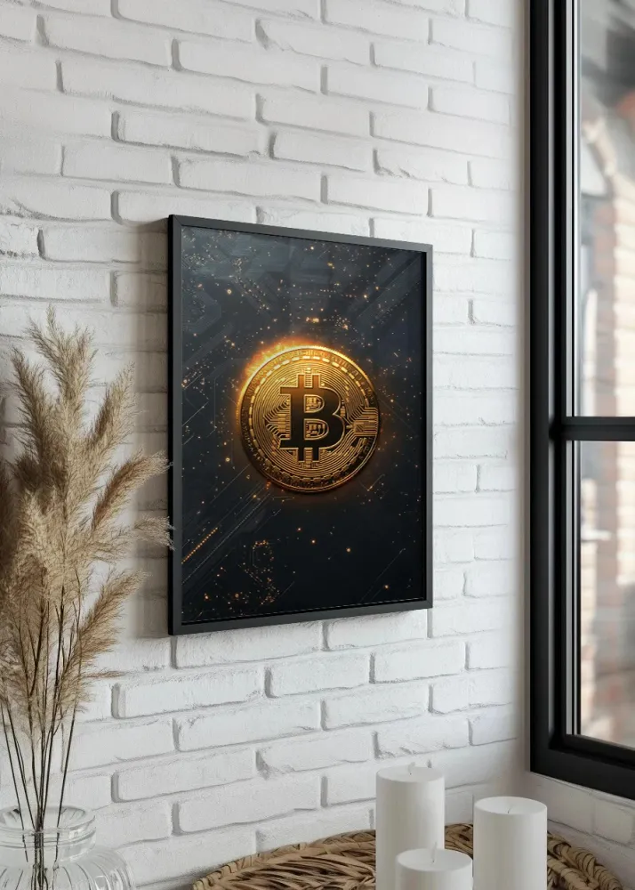 Hold Bitcoin Fine Artic