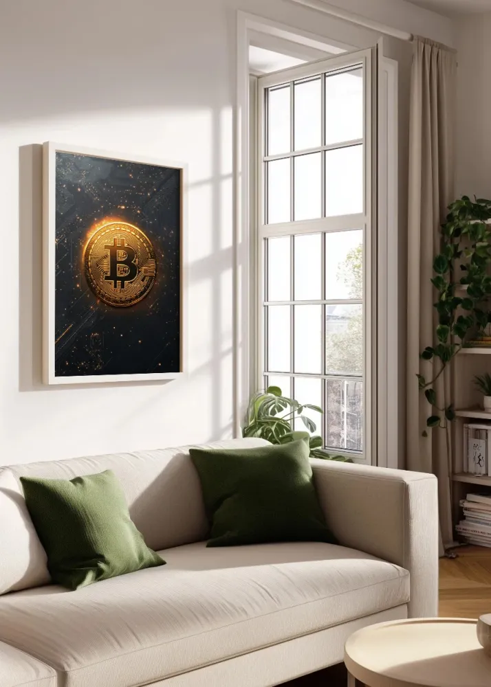 Hold Bitcoin Fine Artic