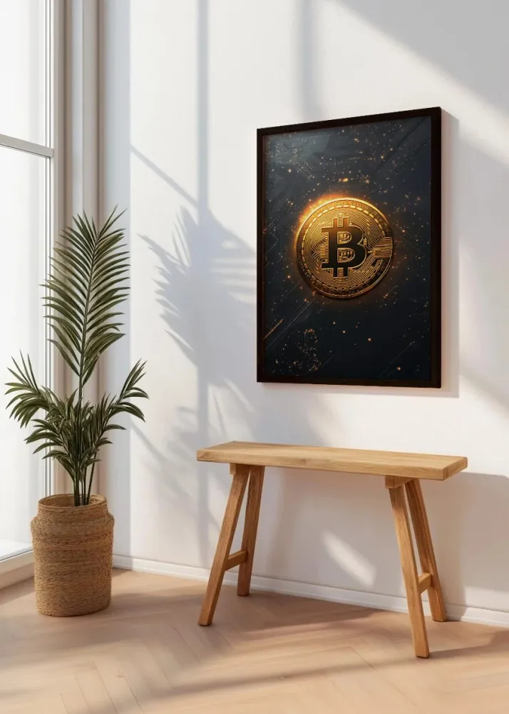 Hold Bitcoin Fine Artic