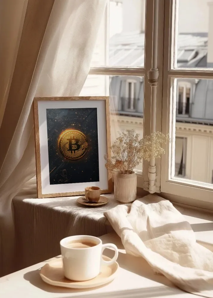 Hold Bitcoin Fine Artic