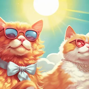Holidays cats Fine Artic
