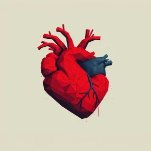 Intense heart Fine Artic