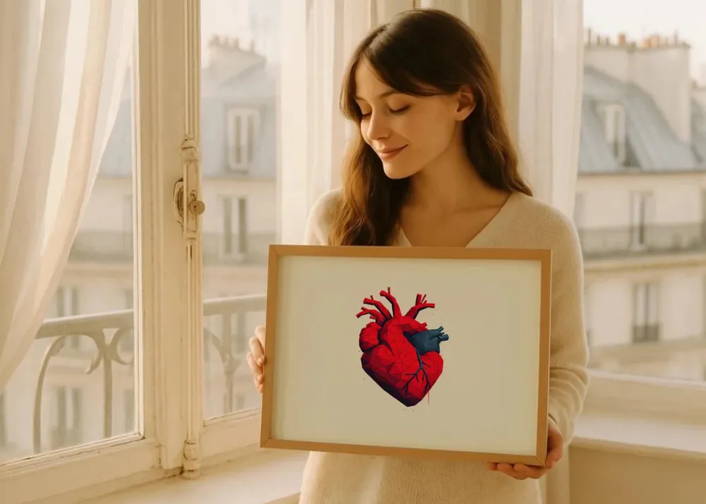 Intense heart Fine Artic