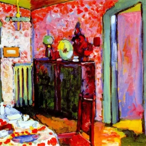 Interior de mi comedor (Kandinsky) Fine Artic