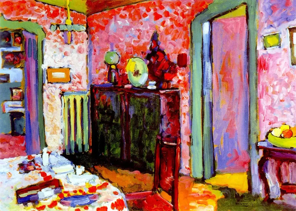 Interior de mi comedor (Kandinsky) Fine Artic