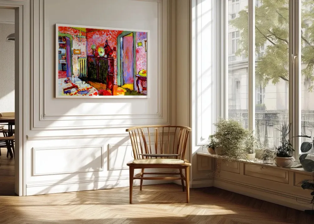 Interior de mi comedor (Kandinsky) Fine Artic