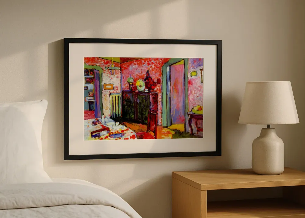 Interior de mi comedor (Kandinsky) Fine Artic
