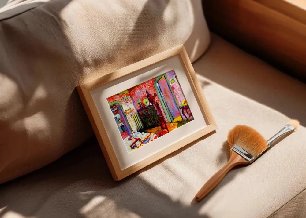 Interior de mi comedor (Kandinsky) Fine Artic