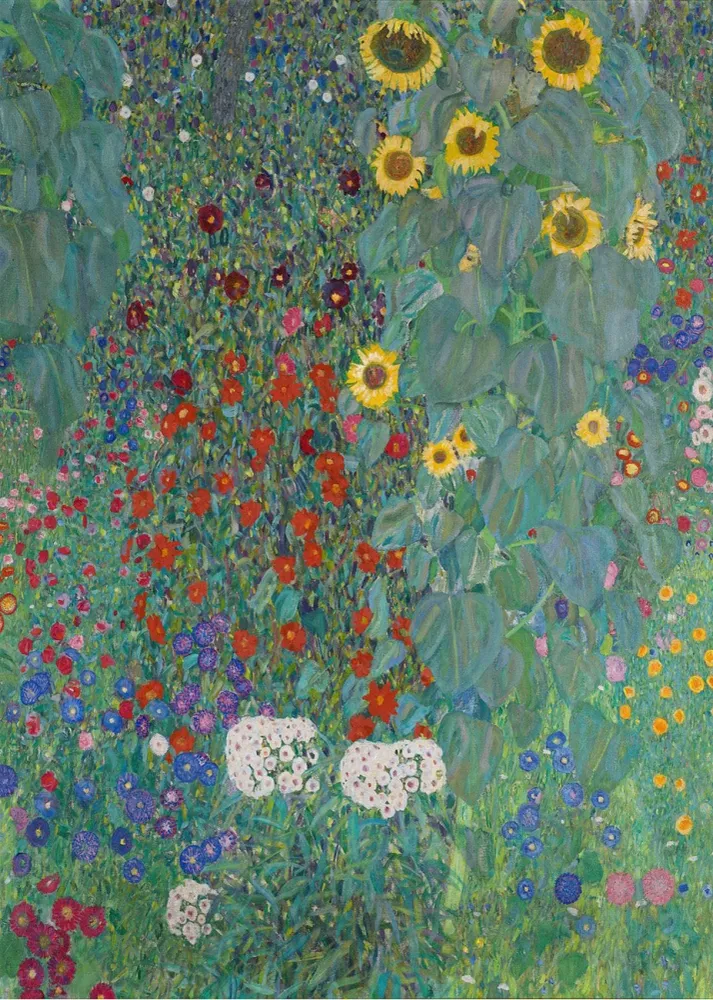 Jardin campesino con girasoles (Gustav Klimt) Fine Artic