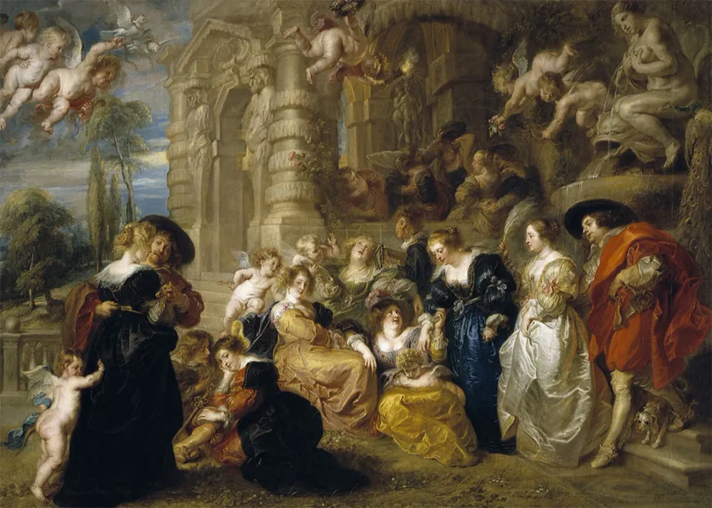 El jardín del amor (Rubens) Fine Artic