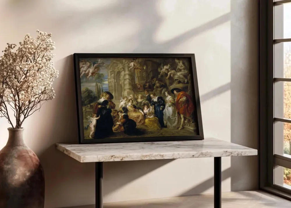 El jardín del amor (Rubens) Fine Artic