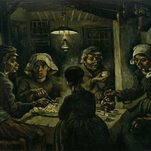 Los comedores de patatas (Van Gogh) Fine Artic