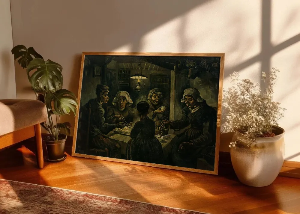 Los comedores de patatas (Van Gogh) Fine Artic