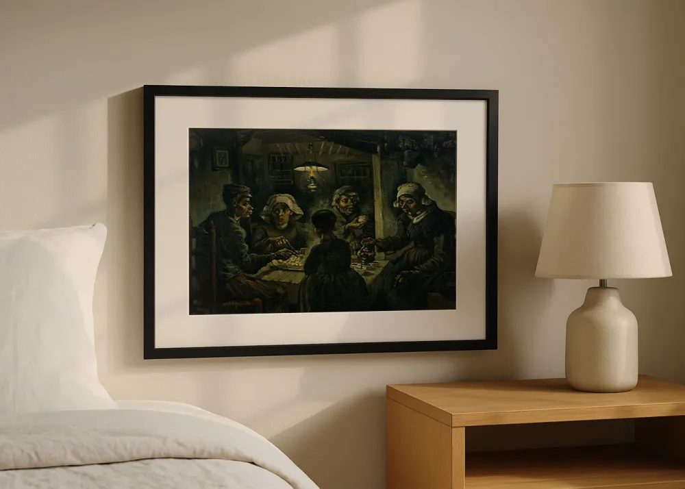 Los comedores de patatas (Van Gogh) Fine Artic