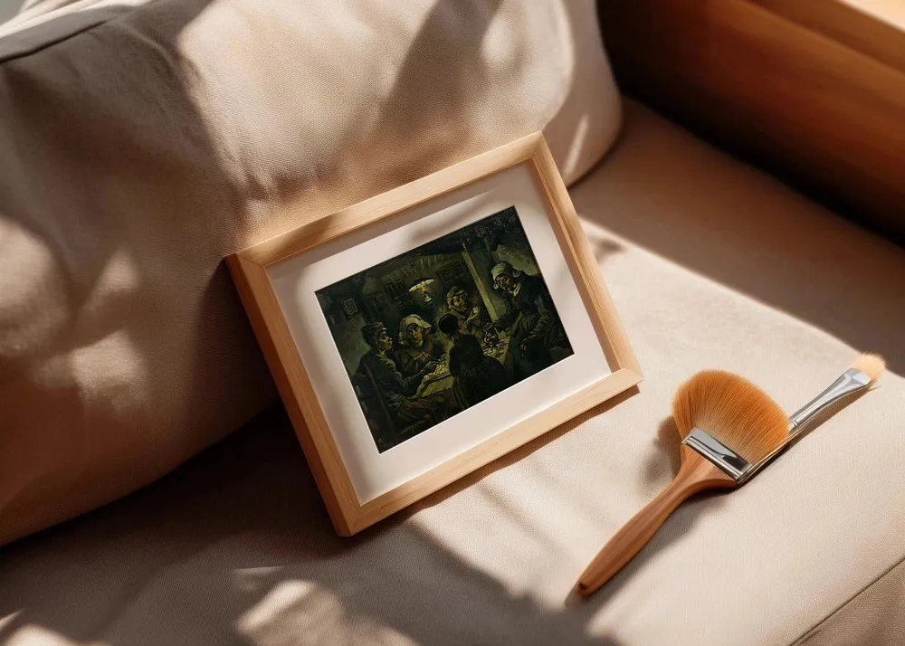 Los comedores de patatas (Van Gogh) Fine Artic